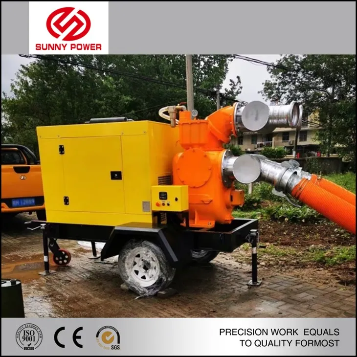 Vacuum Assisted Self Priming Pump